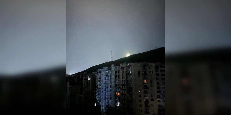 отключение электроэнергии в Грузии 23 июля