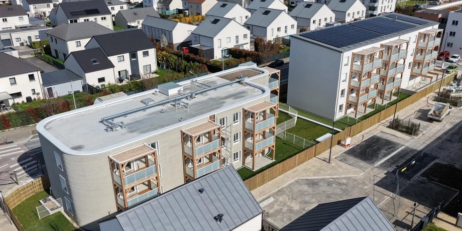 Рекордный многоквартирный дом напечатали на 3D-принтере всего за 34 дня