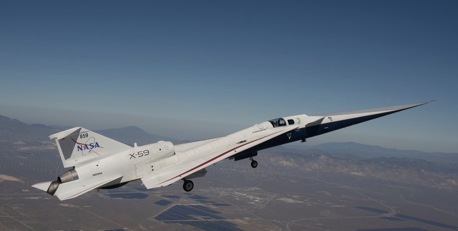 сверхзвуковой самолет Х-59 NASA