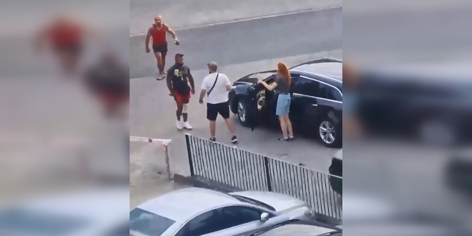фото нападения на украинцев во Вроцлаве